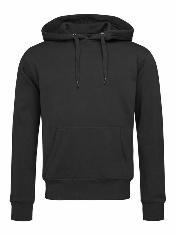 Felpa Active Sweat Hoody STEDMAN 80% cotone, 20% poliestere. Felpa con maniche set-in, felpata internamente, tasca a marsupio, cappuccio a doppio strato con cordoncino tono su tono, occhielli ed estremità del cordino effetto ottone, orlo inferiore in costina, struttura con cuciture laterali, etichetta strappabile. Col. GYH: 70% cot. 30% pol.