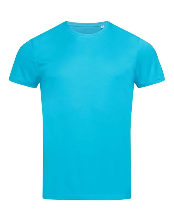 STEDMAN ST8000 Active Sports-T 100% poliestere Active-DRY°. T-shirt maniche corte set-in, piccolo logo catarifrangente sul retro del collo, etichetta strappabile, struttura con cuciture laterali.