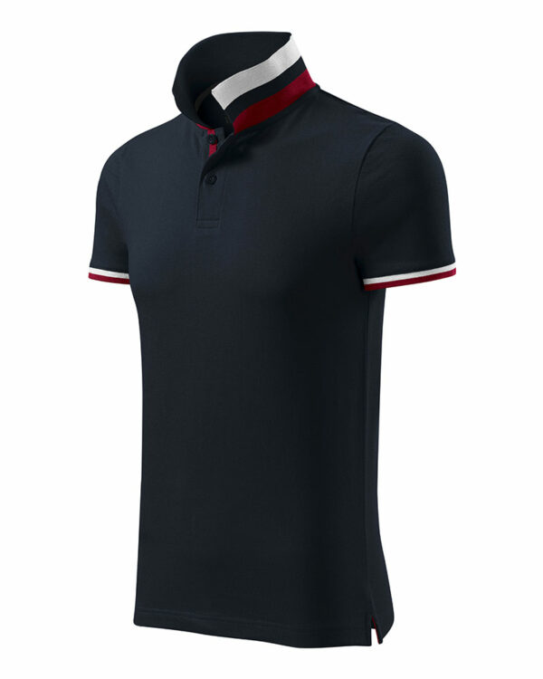 256_77-Polo uomo Collar Up blu navy